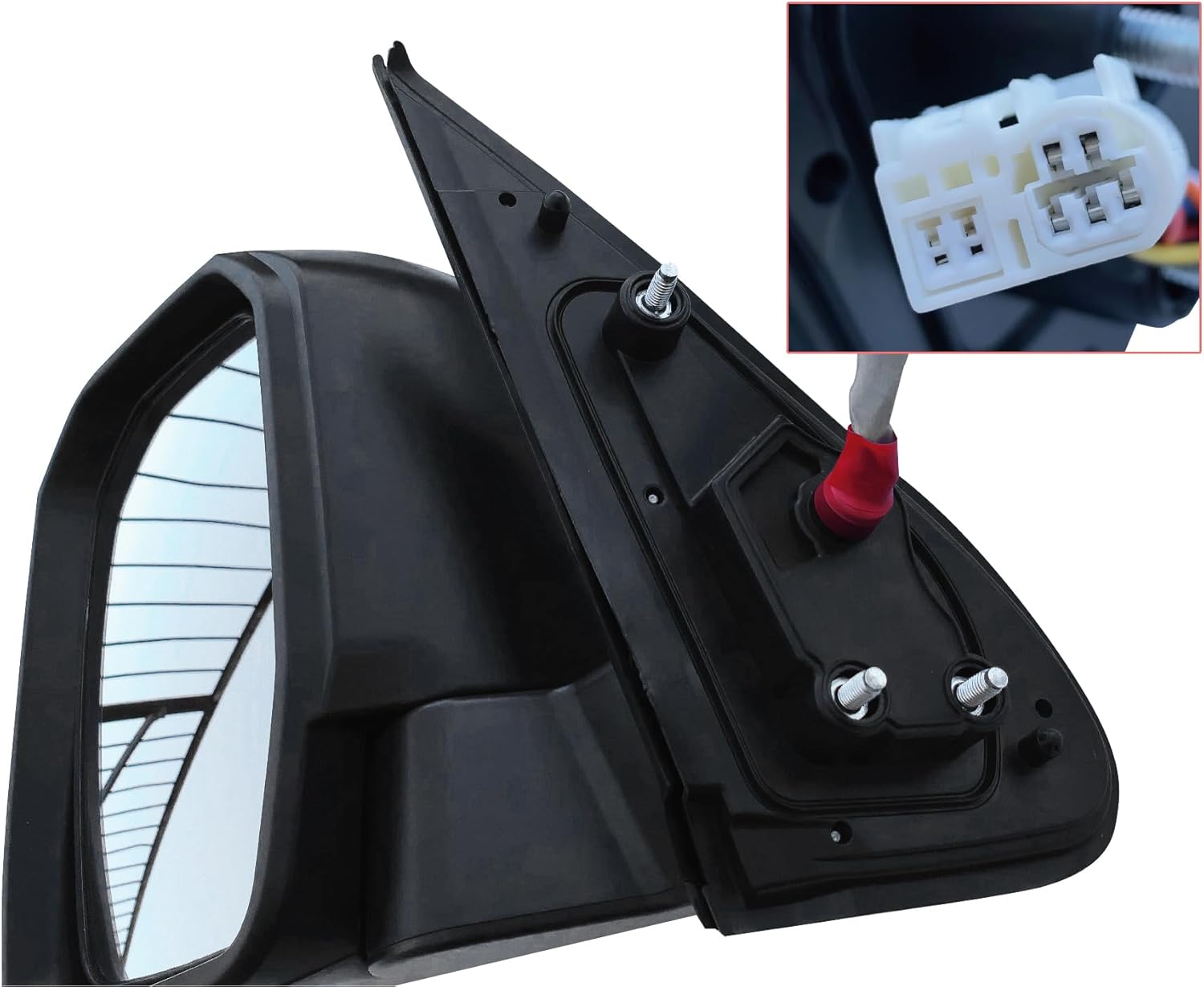 ハイエース200系 ドアミラー LEDウィンカー付 メッキミラー 自動格納付